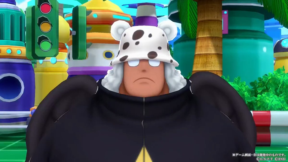 【新キャラクター紹介】 ■セラフィム S-ベア 緑属性/アタッカー 敵をふっとばすと自分は3回ダメージを受けない効果を得るぞ! 『弾き飛ばし』は中距離の敵を出撃地点に送り返すことができるぞ! #バウンティラッシュ