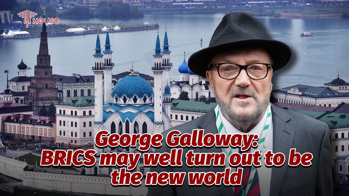 Former British MP and leader of the Workers Party of Britain, George Galloway, highlights BRICS 2024 as a powerful signal of the declining unipolar world and the waning of U.S. hegemony.