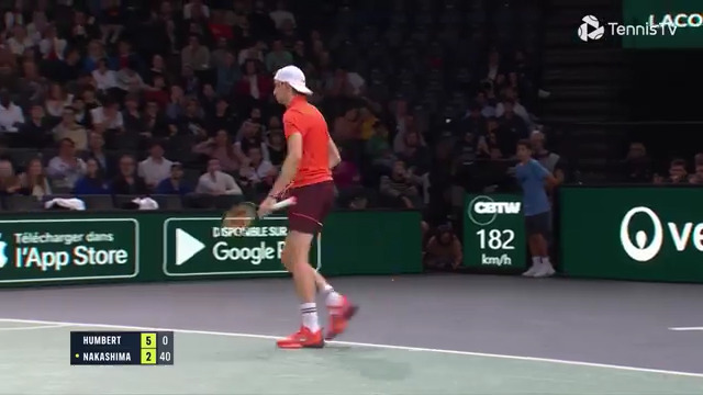 Ugo ROCKET 🚀 #RolexParisMasters | ROLEX PARIS MASTERS | Ugo Humbert