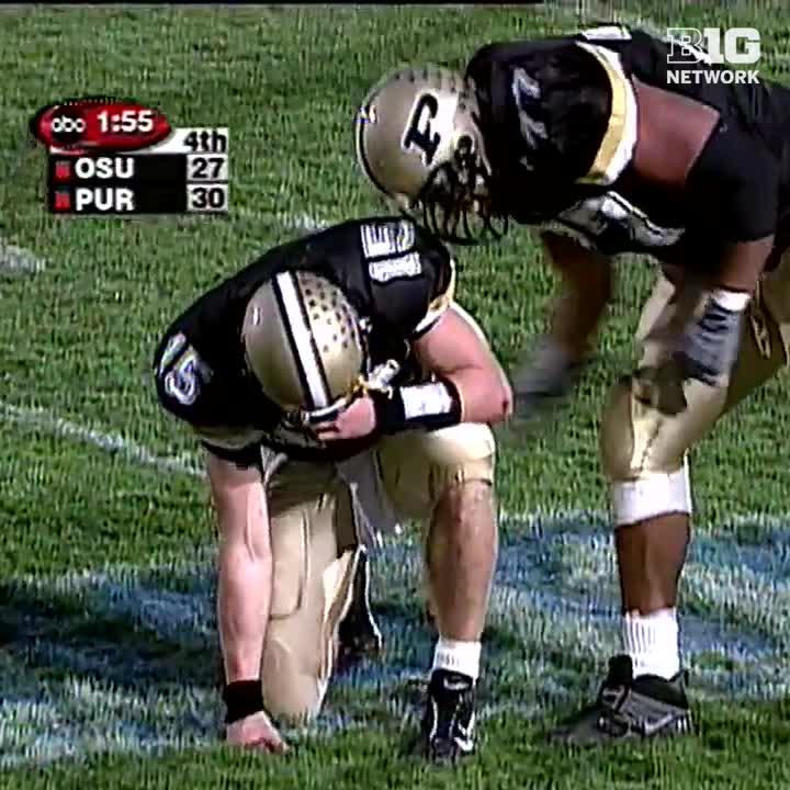 𝙃𝙤𝙡𝙮 𝙏𝙤𝙡𝙚𝙙𝙤‼️ #OTD in 2000, Drew Brees connected with Seth Morales to send No. 16 Purdue Football past No. 12 Ohio State. #B1GFootball