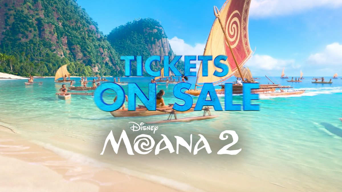 HEY YOU 🫵 Get your tickets NOW for #Moana2, only in theaters November 27! 🎟️: