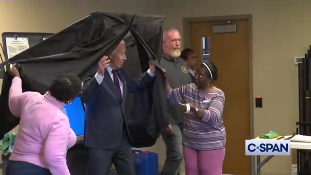 President Biden votes early in Delaware.