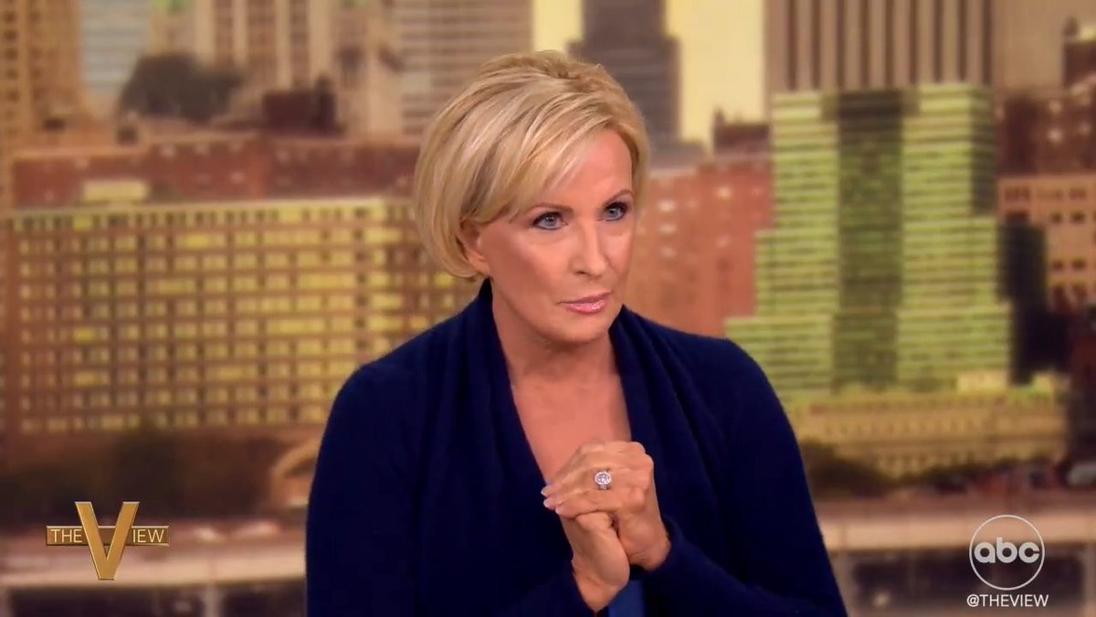 .Mika Brzezinski's message to young voters on #TheView: "We can't do this without you, and we can't do this for you. You got to save your future."