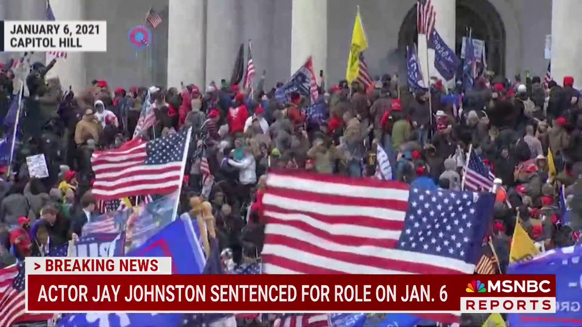 BREAKING: Actor Jay Johnston sentenced for role on Jan. 6