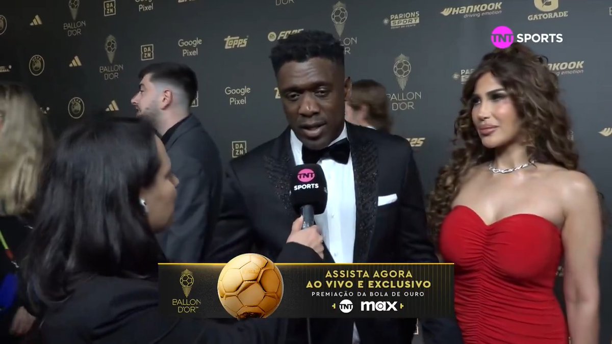 "Eu já dei o meu voto há quase 1 ano. O Vini merece esse prêmio." 🎙️ Seedorf. 🎥 TNT Sports BR