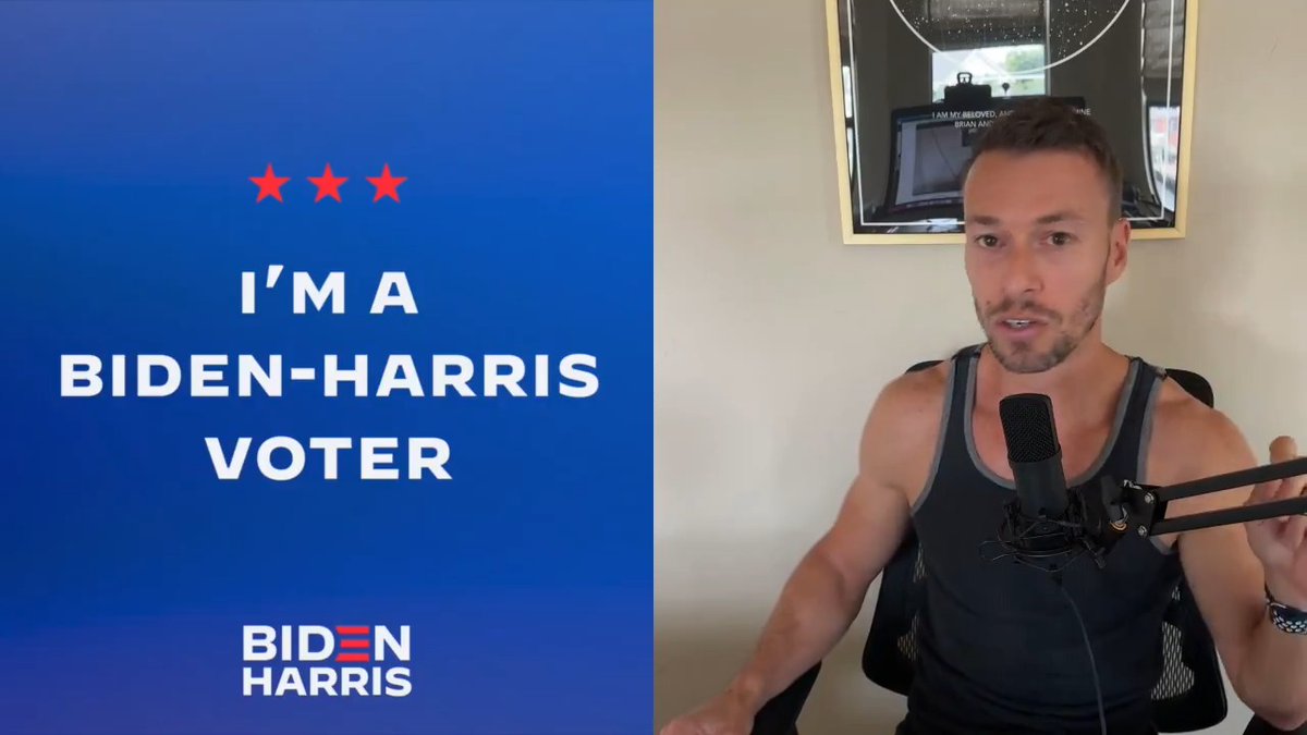 BREAKING: I am about to go vote for Kamala Harris. Listen to one of the many reasons why I have made this decision. On policy I consider myself very moderate, but this is about more than policy...