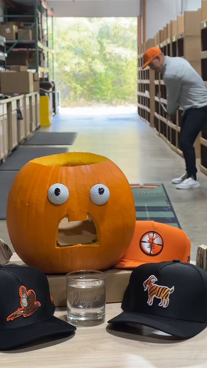How many attempts? 🤔 If anyone guesses it right we’ll ship you a free hat 🎃🏌️