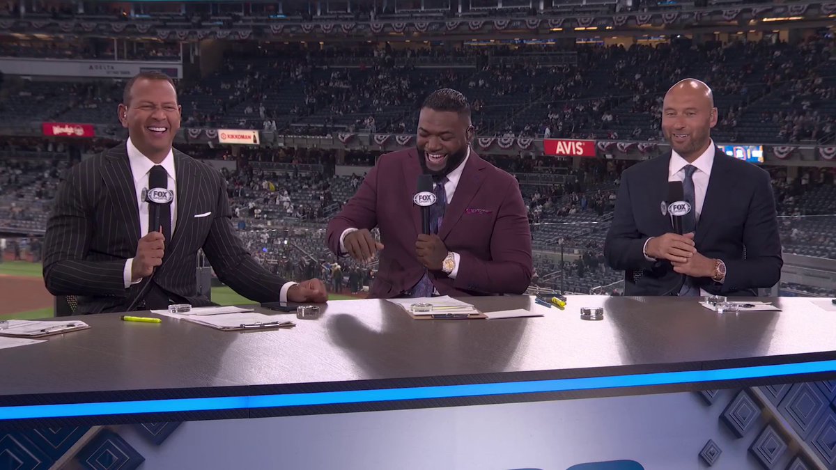 New York with a ... "warm" welcome for David Ortiz 😅