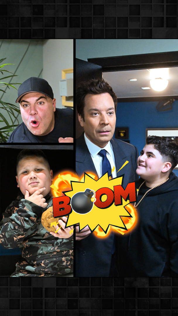 A.J. &amp; Big Justice (A.J. & Big Justice) and The Rizzler bring The BOOM! 💥 to Studio 6B! #FallonTonight