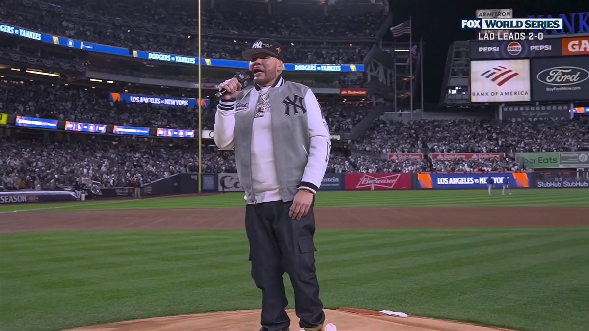 New York City’s counter to Ice Cube’s game 2 performance in Los Angeles? Fat Joe.
