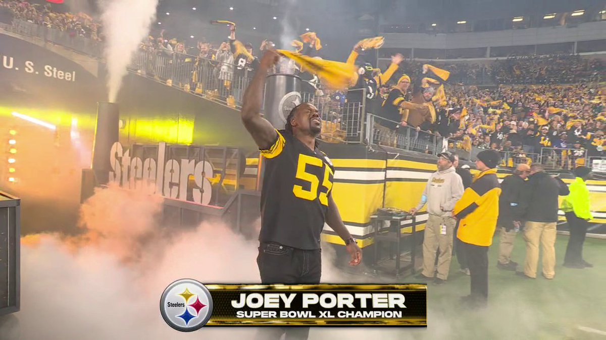 JOEY PORTER SR. ๐ค JOEY PORTER JR. ๐บ #NYGvsPIT | ESPN/ABC/ESPN+