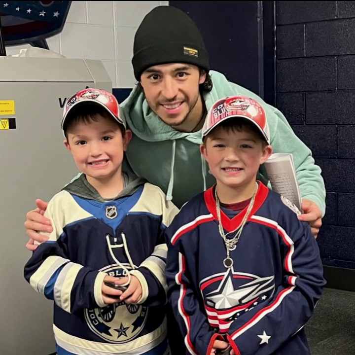 "That was for Johnny, for Johnny Gaudreau." John Davidson shares an emotional story about his grandson honoring the fallen Columbus Blue Jackets forward. #CBJ