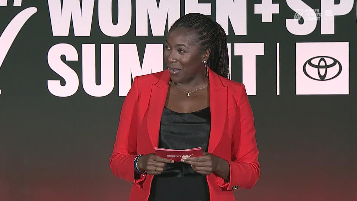 🗣️ "We will continue to be here, we will be here, we will be leading, we will be investing in women sports." Rosalyn Durant's opening remarks at the 2024 espnW Summit 👏
