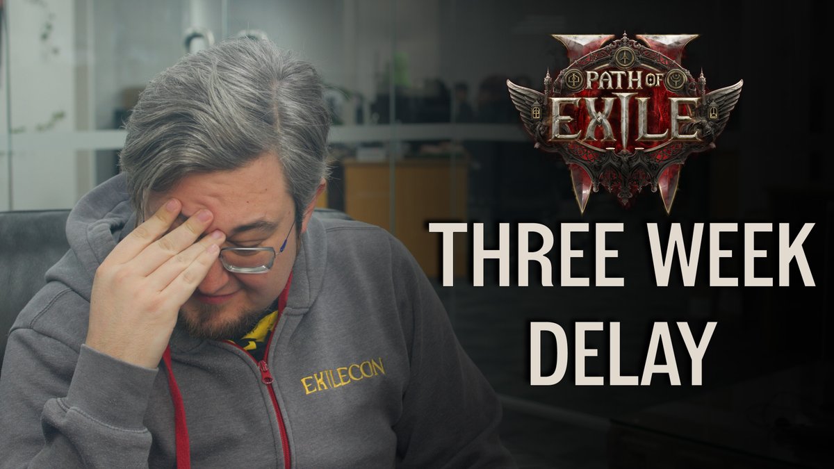 In order to ensure a smooth launch, Path of Exile 2's Early Access will be delayed for 3 weeks. The new date is December 6th PST. Statement from Game Director Jonathan Rogers below.