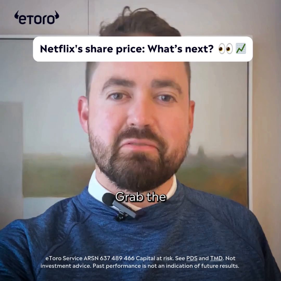 Is #Netflix still on your watchlist? 📈 With shares up 300% since April 2022 and a strong Q3 earnings beat, Netflix keeps surprising investors. Could this be a new era for the streaming giant? 🎬