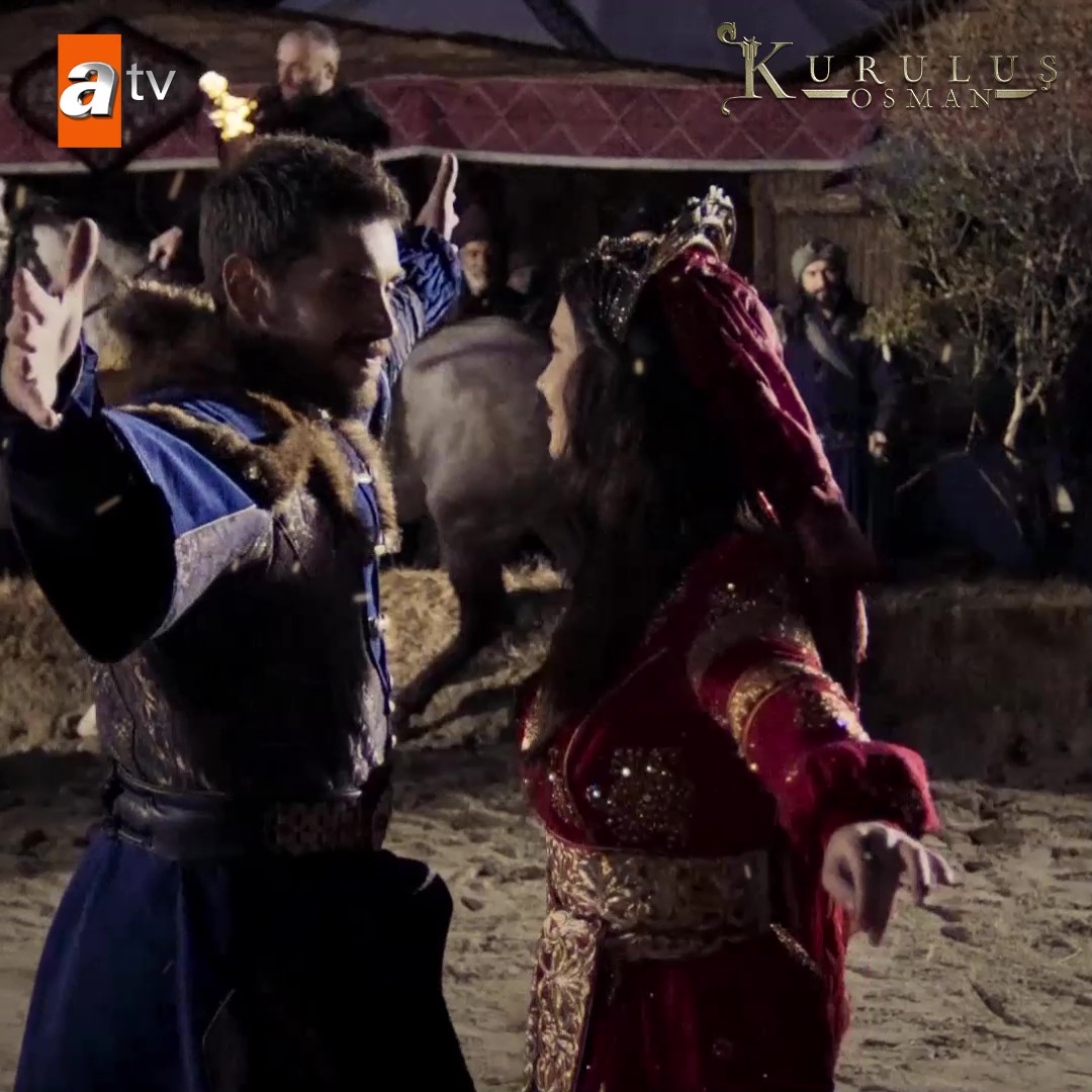 Kayı Obası'nda anlı şanlı toy... #KuruluşOsman'ın yeni bölümüne son 1 gün... atv