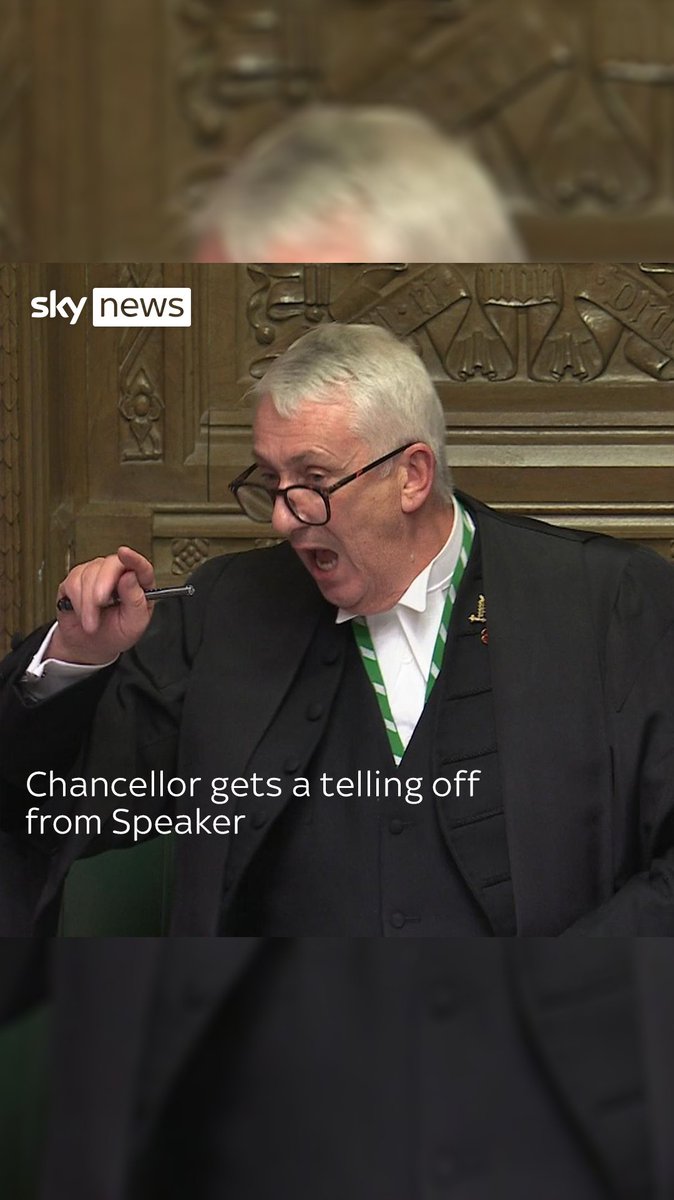 Commons Speaker Sir Lindsay Hoyle launched a tirade against the chancellor following her 'premature disclosure' of budget details