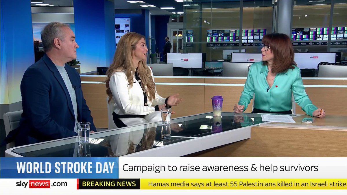 Dancing on Ice star Alex Murphy was just 24-years old when she had a stroke on board a cruise ship where she was working. Alex and Nick Ede, founder of 'Style For Stroke' Foundation, are here to raise awareness on World Stroke Day. 📺 Sky 501 ⬇️