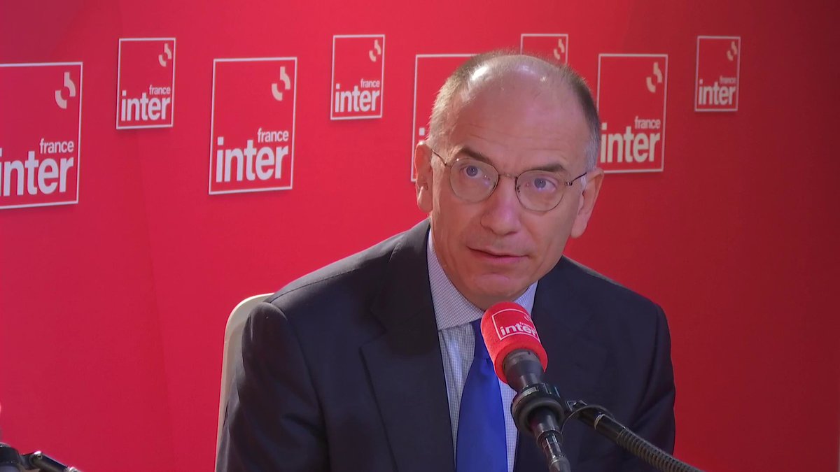 Enrico Letta : "Il y a 27 droits des affaires dans les pays européens, chacun refuse de renoncer au sien. Je propose d'en faire un 28e État virtuel, avec son droit des affaires, unique pour toute l'Europe. Une PME peut choisir ce droit européen, valide partout." #le710Inter