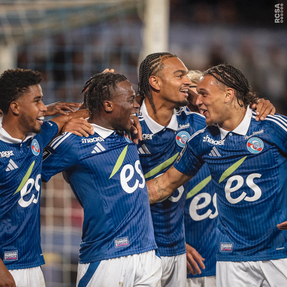 ⚽️ 𝐍𝐨𝐭𝐫𝐞 𝐢𝐝𝐞𝐧𝐭𝐢𝐭𝐞́. 🎥 𝟗 passes pour amener le but de Dilane ! #RCSAFCN