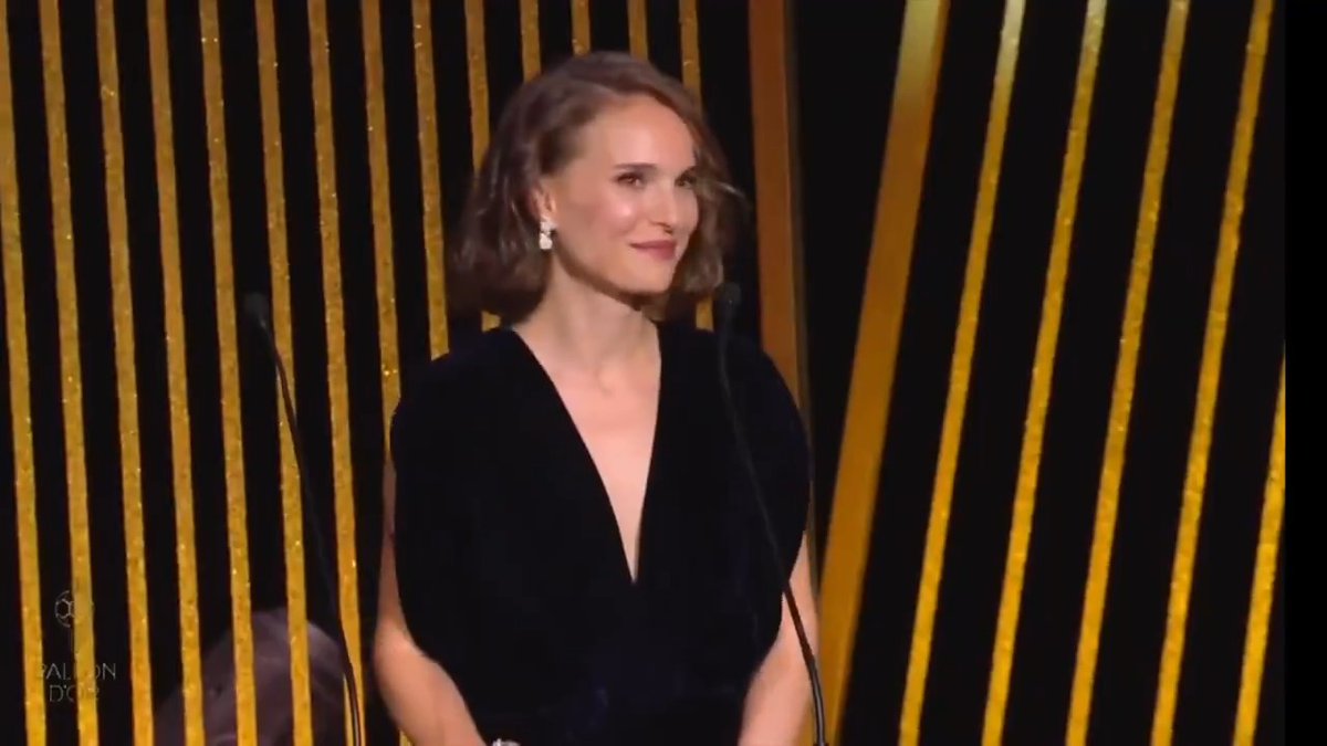 ❤️ Natalie Portman 💙 Ballon d'Or