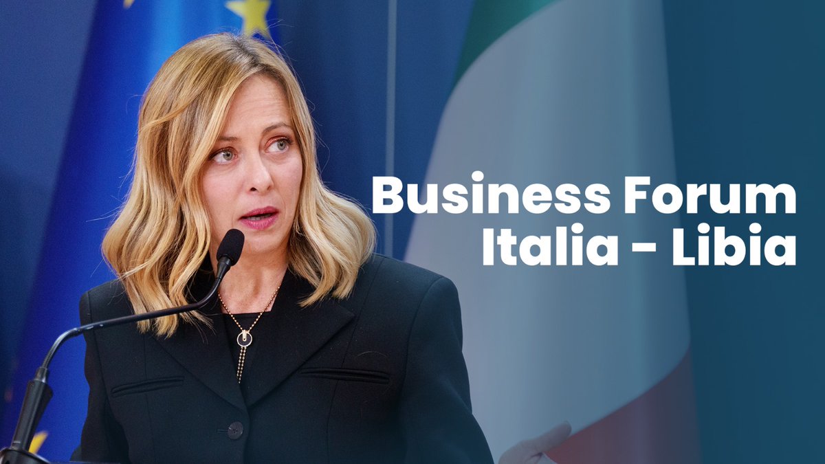 Tripoli, il mio intervento al Business Forum Italia-Libia.