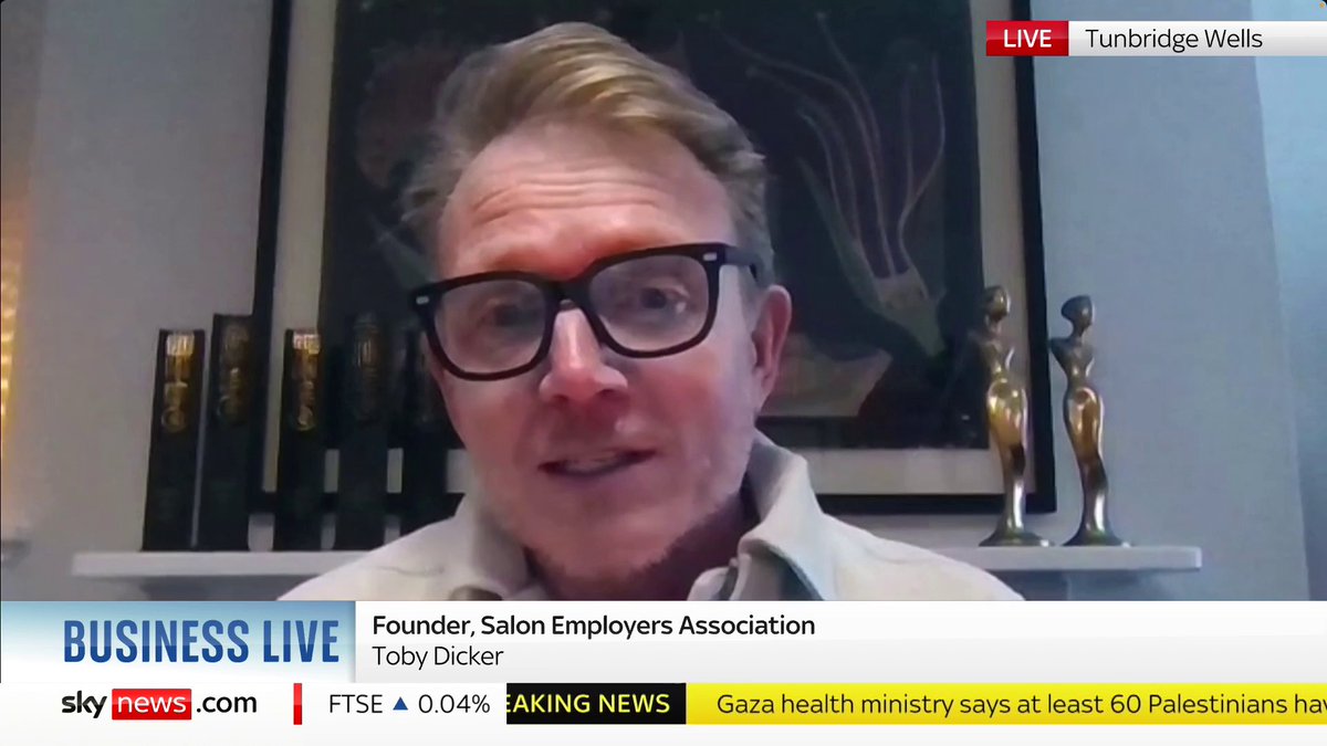 'Apprentices are over. Employment's over' Toby Dicker, the founder of the Salon Employer's Association tells Darren McCaffrey Fighting back tears, he says 'we've had enough' and calls on Chancellor Rachel Reeves to 'just please listen to us'. 📺Sky 501