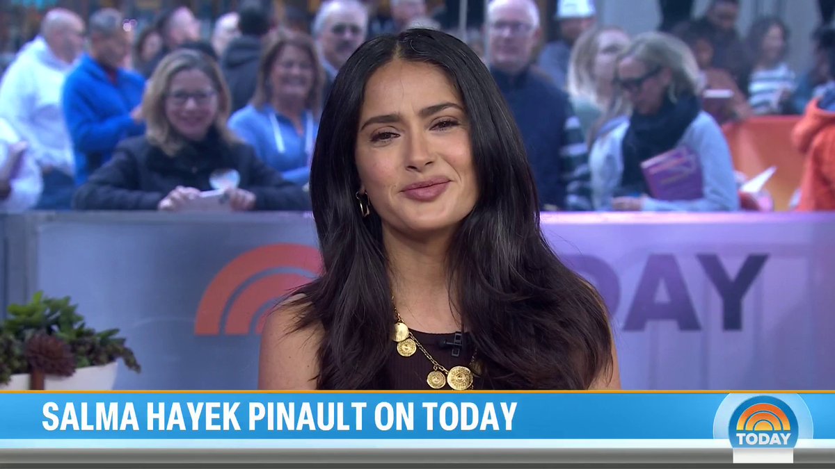 Salma Hayek-Pinault talks to Savannah Guthrie and Hoda Kotb about the new HBO hbo max fka series, “Like Water for Chocolate,” that she’s executive producing based on the beloved book, why she feels so passionate about the project and more.