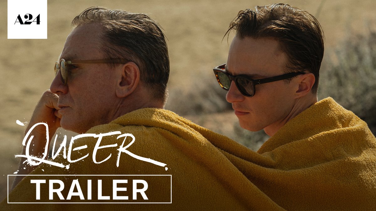 The door is already open. Watch the trailer for Luca Guadagnino’s spellbinding new film QUEER, based on the novel by William S. Burroughs and starring Daniel Craig and Drew Starkey. Only in theaters November 27.