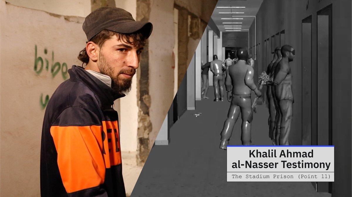 Khalil Ahmad al-Nasser was arrested by ISIS in 2015 and held for four and a half months in the Stadium Prison, the largest ISIS security prison in Syria.