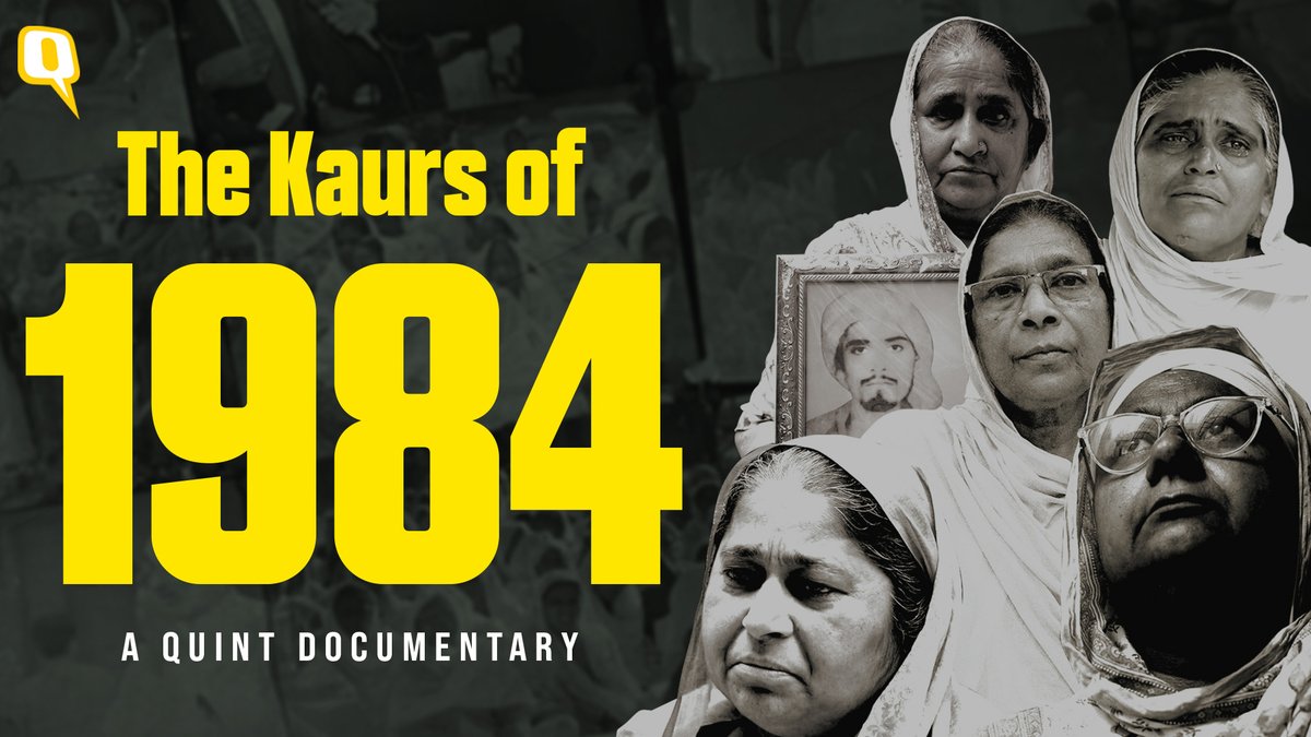 #40yearsofinjustice | Some wounds never heal, & some stories refuse to fade. The story of The Kaurs isn't just about the violence they faced in 1984 – it's about decades of justice denied. Watch their stories unfold in this documentary, The Kaurs of 1984:
