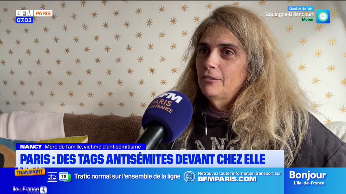 🇫🇷✡️ FLASH | "Sale Juive", "Mort aux Juifs" : une mère de famille du 11e arr. de Paris est victime d’antisémitisme, d’intimidations et de menaces de mort depuis deux mois.