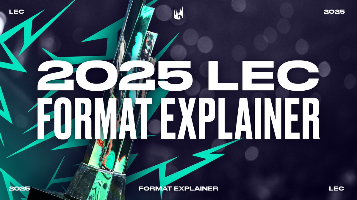 The 2025 #LEC Format explained! The LEC returns for the Winter Split on January 18.