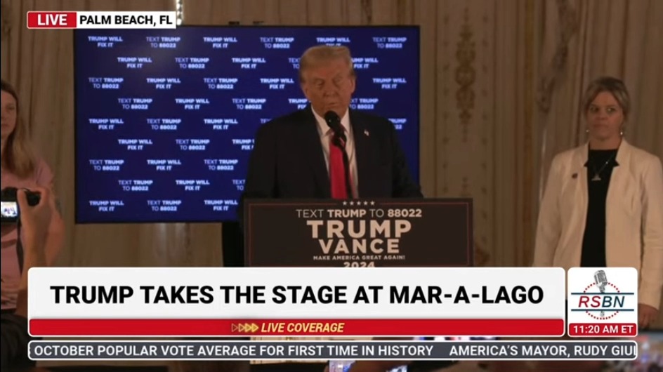 BREAKING: In a stunning moment, Donald Trump is already complaining that bad things are happening with voting. This is Donald Trump’s effort to subvert an election he knows he’s losing.