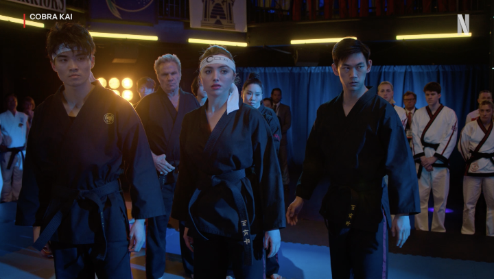 At the Sekai Taikai, Miyagi-Do faces new challenges and old enemies as they fight to become world champions. It's not just Cobra Kai vs. Miyagi-Do. Meet the Iron Dragons.