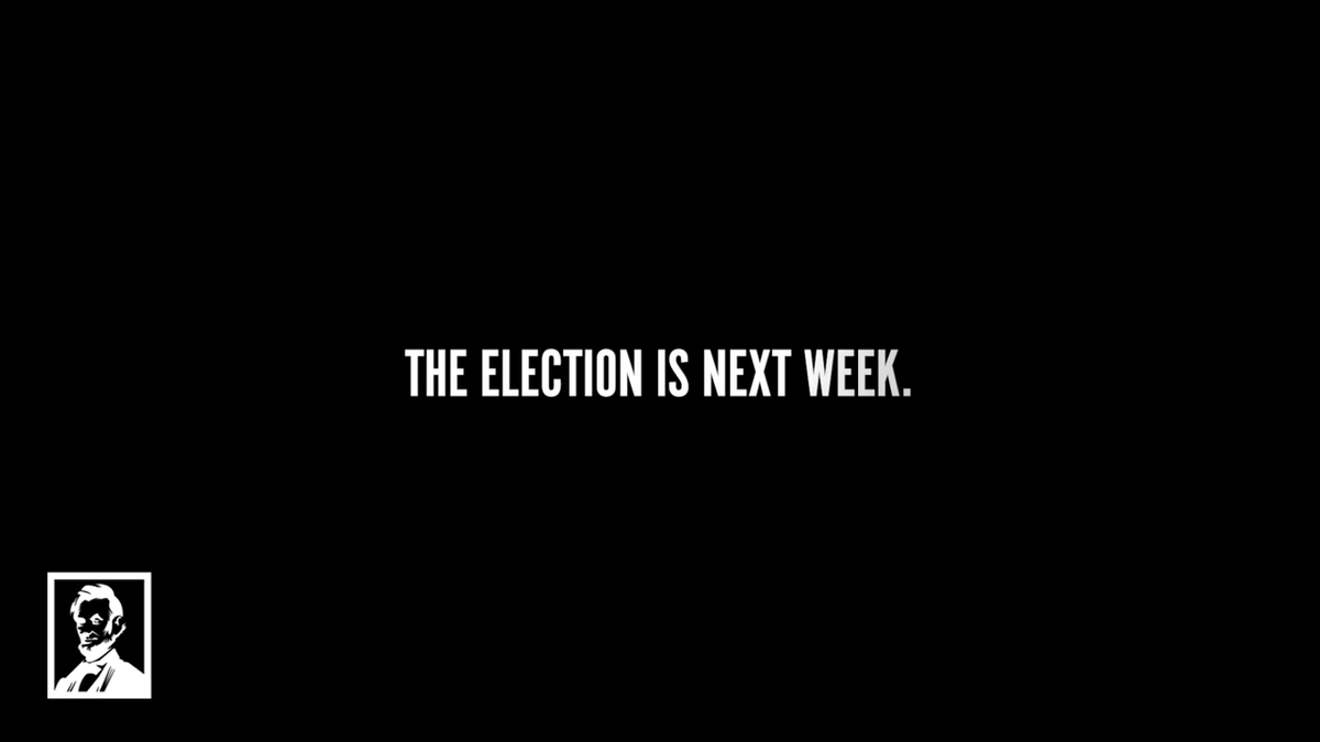 This isn't about policy, this is about hate in our country. This election day, don't stay home.
