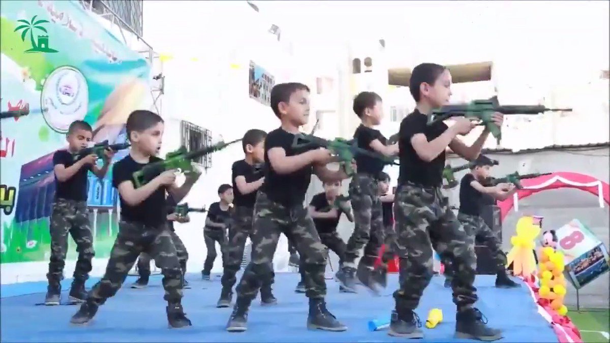 The Palestinian education system trains kindergarten children to become future terrorists. This is what the UN and the media do not want you to see regarding the Palestinian Muslims.