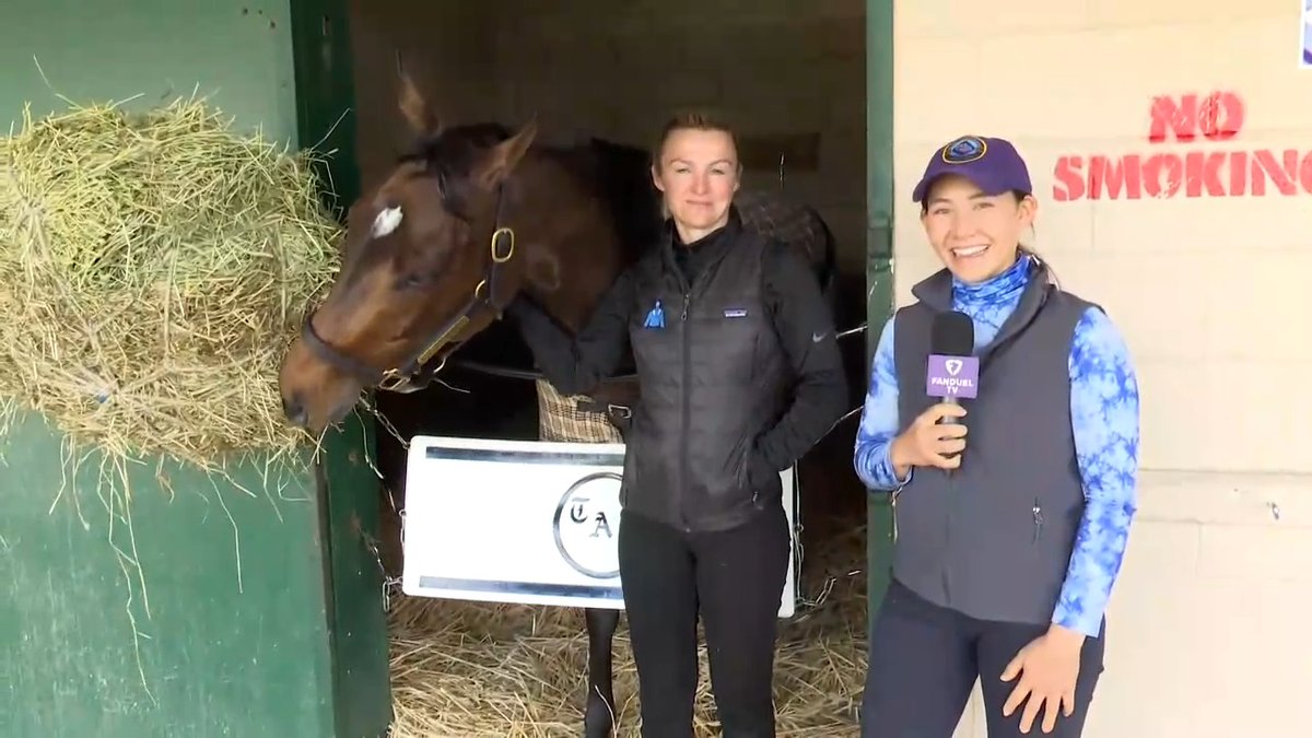 Assistant trainer to Todd Pletcher, Amelia J. Green is with Andie Biancone 🐴 to discuss the Breeders' Cup and her farewell as she will be going out on her own as a trainer after this weekend. Watch more on FanDuel Television Horse Racing Network.