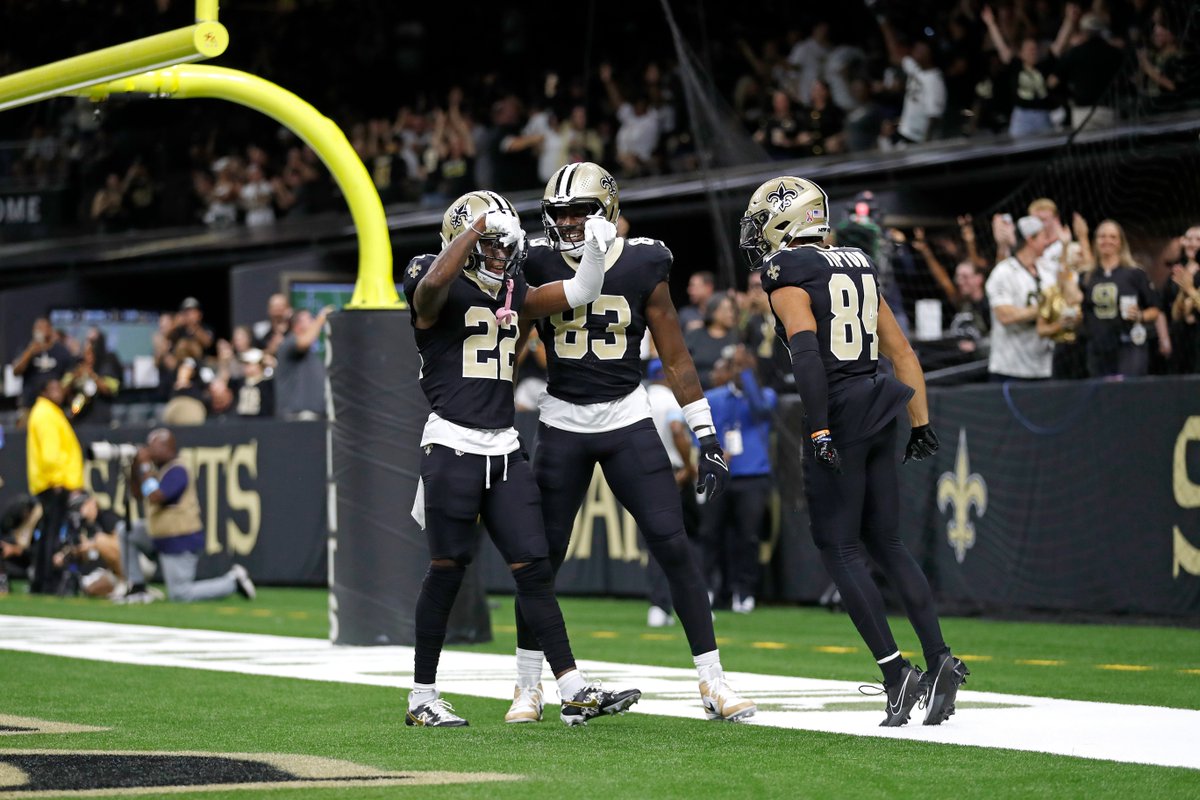 Last time out vs. Carolina: 47 points in the season opener 📺 #NOvsCAR 11/3 at Noon on FOX