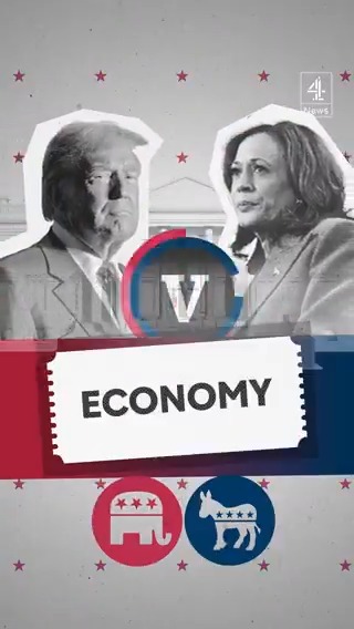 The economy ranks as the most important issue for voters in the US election. We’ve broken down what a Trump or Harris win would mean - in under two minutes.
