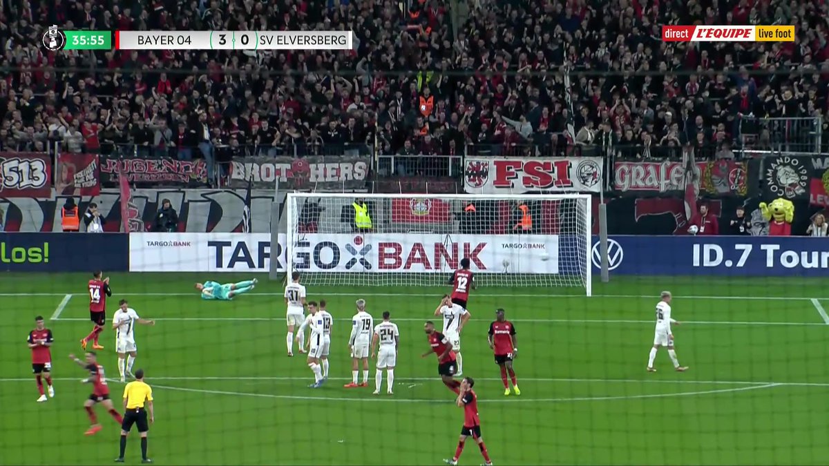 LE BANGER D’ALEIX GARCIA EN COUPE D’ALLEMAGNE 💥🕸️ 🎥 L'Équipe