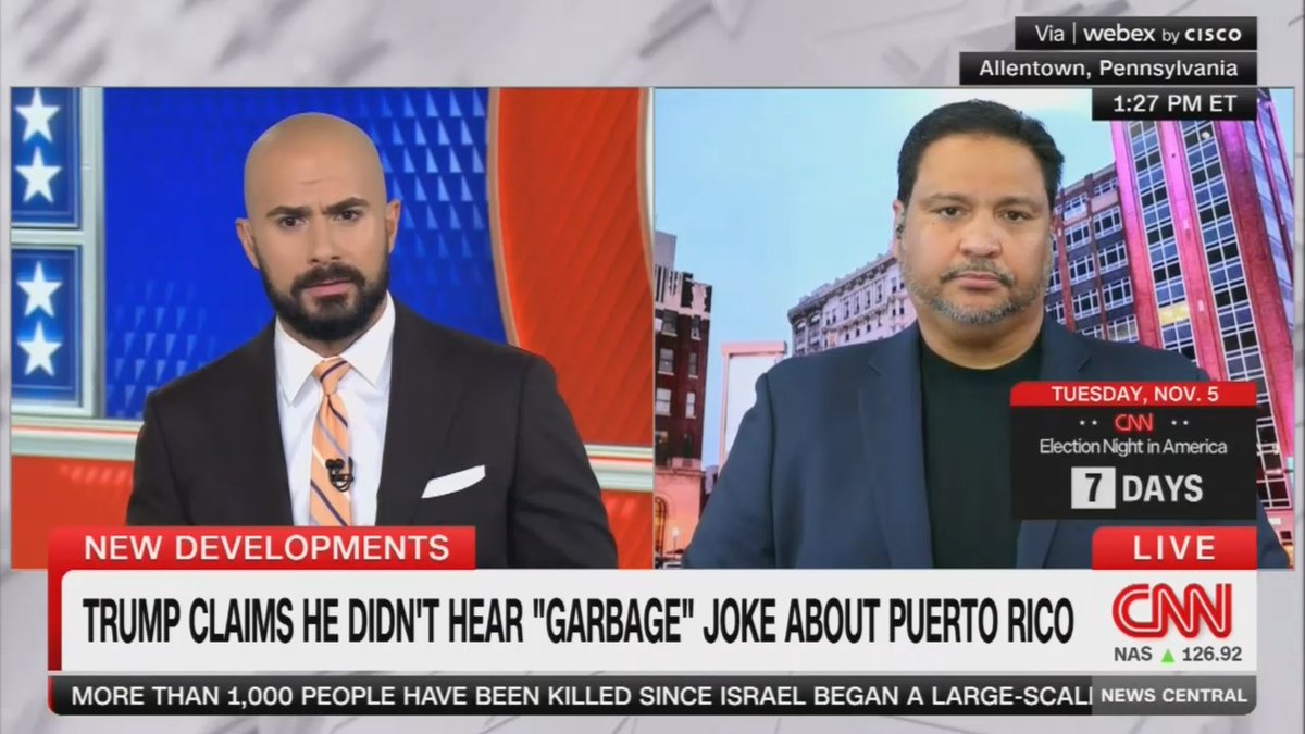 Latino radio host in Pennsylvania: It’s too late for Trump. I've heard it from my audience. He needed to say something right away and he hasn't done it by now. It’s too late. He can bring anybody he wants from Puerto Rico and it’s not gonna make a difference