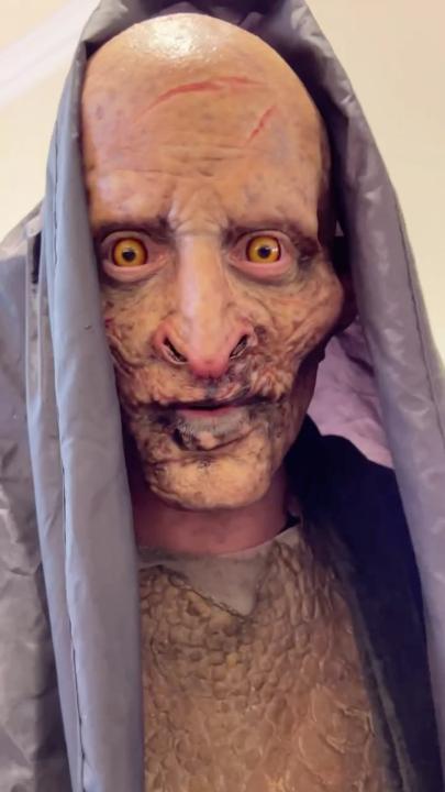 Anyone thinking about being an Orc for Halloween? Here’s an insider look into Robert Strange’s Glûg transformation at #SDCC2024.