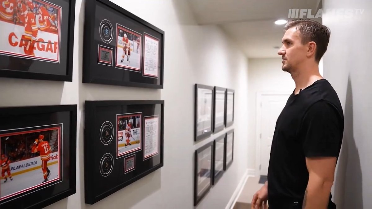 October 30, 2024 is a date that will always resonate with the Backlund family. Tomorrow, Mikael will suit up for his 1000th NHL game - all coming with the #Flames. He and Frida reflect on his incredible career and what this milestone means to their family ❤️