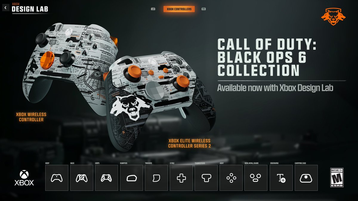 Show them how you do things around here.​ ​ The Call of Duty: Black Ops 6 controllers are available now. Customize your own:
