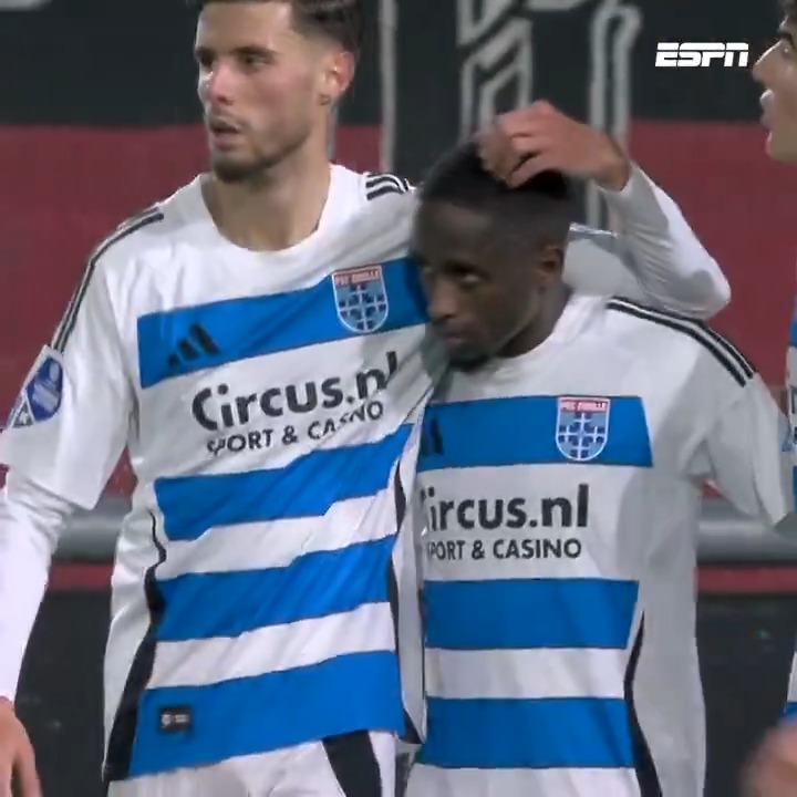 🏆0️⃣-1️⃣ PEC Zwolle komt via Jamiro Monteiro op voorsprong in de Goffert ⚽️ #NECPEC