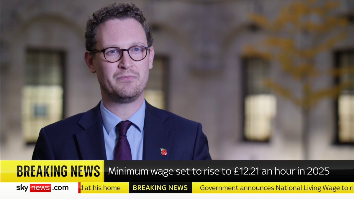 Under this government, the National Living Wage will increase by nearly 7%, worth over £1,400 more a year for a full time employee. Millions of workers better off under Labour.