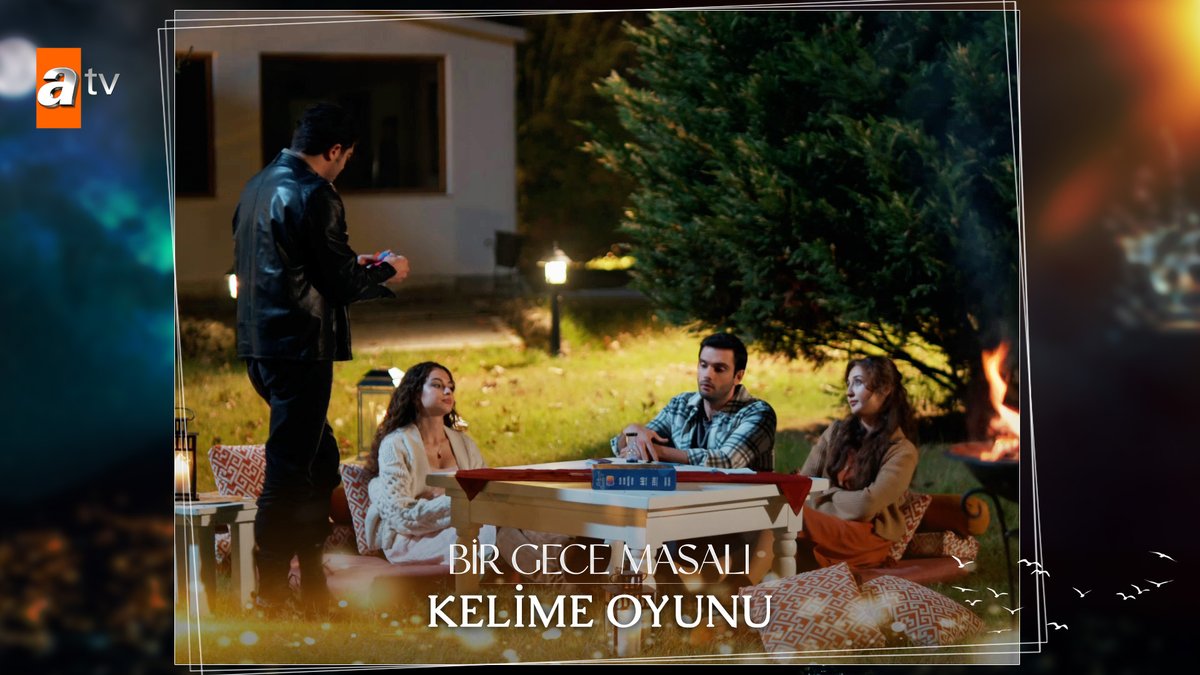Muhteşem dörtlü kelime oyunu oynuyor. #BirGeceMasalı Bir Gece Masalı