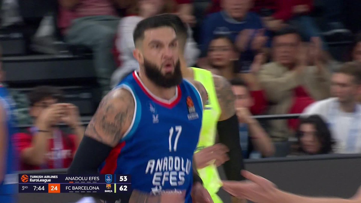 Poirier. Power. POSTER! 😤📸 Vincent Poirier | Anadolu Efes SK