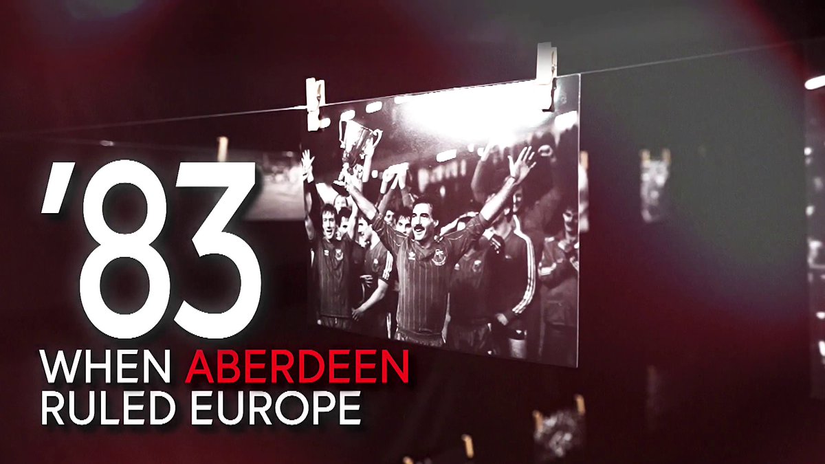 🗣️ "The best team Scotland has produced." Watch a special show on Sky Sports Football tomorrow, looking back at the greatest year in Aberdeen's history, as they won two European trophies in just six months. 📺 6.15pm | 1983: When Aberdeen Ruled Europe 📺 7.15pm | Aberdeen vs Rangers